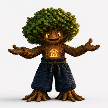 Portrait of Bonsai